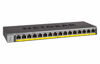 Picture of NETGEAR 16-Port Gigabit Ethernet Unmanaged PoE Switch (GS116LP) - with 16 x PoE+ @ 76W Upgradeable, Desktop, Wall Mount or Rackmount, and Limited Lifetime Protection