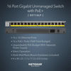 Picture of NETGEAR 16-Port Gigabit Ethernet Unmanaged PoE Switch (GS116LP) - with 16 x PoE+ @ 76W Upgradeable, Desktop, Wall Mount or Rackmount, and Limited Lifetime Protection