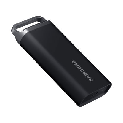 Picture of SAMSUNG T5 EVO Portable SSD 4TB, USB 3.2 Gen 1 External Solid State Drive, Seq. Read Speeds Up to 460MB/s for Gaming and Content Creation, MU-PH4T0S/AM, Black