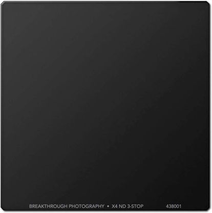 Picture of Breakthrough Filters ND6 150mm Square Neutral Density Filters with Foam Light Sealing Gaskets for Square Filter Holders