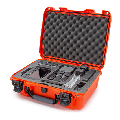 Picture of Nanuk 925 Waterproof Hard Case with Foam Insert for DJI Mavic 3 Fly More/Cine Premium Combo - Orange (925-MAV33)