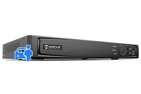 Picture of 【Upgrade to NVR4.0】 Anpviz 8CH 4K PoE NVR POE Network Video Recorder, IP Home Security Camera System Video Recorder H.265+, Guarding Vision APP, up to 8TB HDD(Not Included HDD)