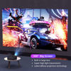 Picture of Projector with 5G WiFi and Bluetooth, Native 1080P Projector[Projector Screen Included], Full HD 15000LM Movie Projector, 300" Display Support 4k Home Theater, Compatible with Phone/Laptop/TV Stick