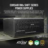 Picture of Corsair RM1200x Shift Fully Modular ATX Power Supply - Modular Side Interface - ATX 3.0 & PCIe 5.0 Compliant - Zero RPM Fan Mode - 105°C-Rated Capacitors - 80 Plus Gold Efficiency - Black