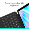 Picture of Logitech Combo Touch iPad Air 11-inch (M2) (2024), iPad Air (4th & 5th gen - 2020, 2022) Keyboard Case - Detachable Backlit Keyboard with Kickstand - Midnight Black