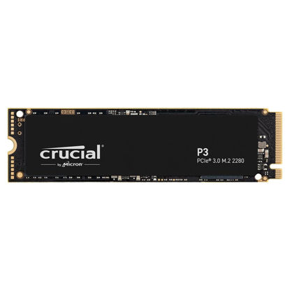 Picture of Crucial P3 4TB PCIe Gen3 3D NAND NVMe M.2 SSD, up to 3500MB/s - CT4000P3SSD8