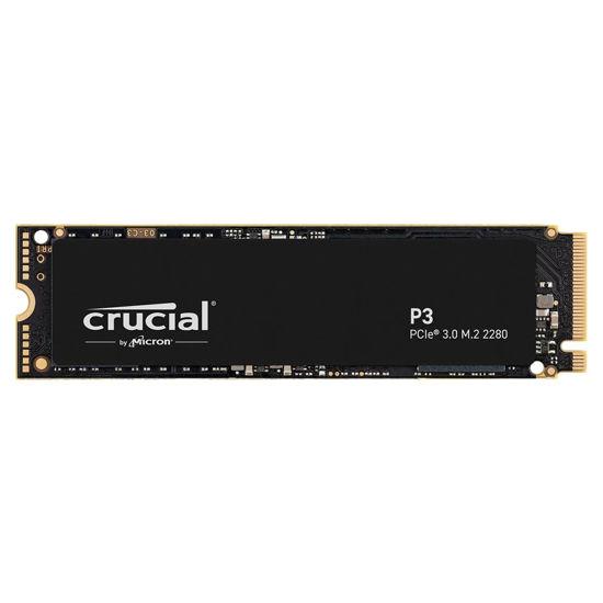 Picture of Crucial P3 4TB PCIe Gen3 3D NAND NVMe M.2 SSD, up to 3500MB/s - CT4000P3SSD8