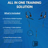 Picture of TruVoice Headset Training Solution (Includes 2 x HD-550 Premium Double Ear Headsets with Noise Canceling Microphone,Training Cord and Smart Lead - Works with 99% of Phones with RJ9 Headset Port)