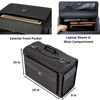 Picture of HAMMER ANVIL 19 Wheeled Briefcase Rolling Case Sales Sample Pilot Lawyer Attache Black Ballistic Nylon