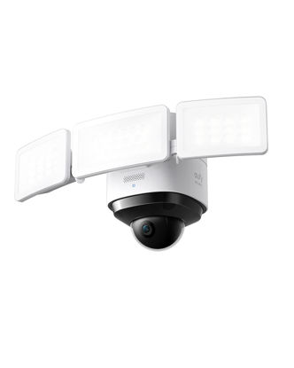 Picture of eufy Security Floodlight Cam S330, 360-Degree Pan & Tilt Coverage, 2K Full HD, 3,000 Lumens, Smart Lighting, Weatherproof, On-Device AI Subject Lock and Tracking, No Monthly Fee, Hardwired