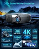 Picture of YOWHICK 4K Projector with WiFi and Bluetooth, 20000L Native 1080P Outdoor Portable Movie Projector, Smart Video Projector, 50% Zoom/400" Display, Compatible with HDMI/USB/PC/TV/PS5/DVD/Android/iOS