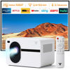 Picture of Projector with WiFi and Bluetooth, CoolEeve Native 1080P 12000L Portable Projector for Home Theater, Outdoor Video Movie Projector, Compatible with iPhone/Android/HDMI/AV/TV Stick