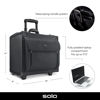 Picture of Solo Classic Rolling Hard Sided Catalog Case With Dual Combination Locks, Black