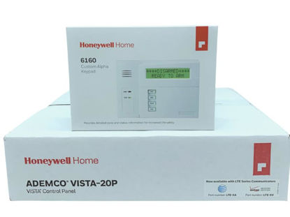 Picture of Honeywell Vista 20p and 6160 Custom Alpha Keypad Kit Package