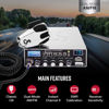 Picture of Cobra 29 LTD Chrome AM/FM Professional CB Radio - Easy to Operate, Emergency Radio, Instant Channel 9, 4-Watt Output, Full 40 Channels, Adjustable Receiver and SWR Calibration, Chrome