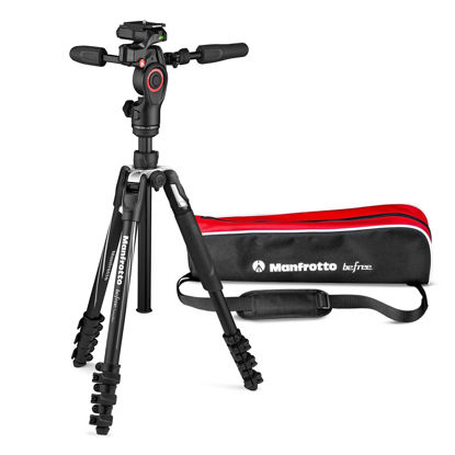 Picture of Manfrotto Befree 3-Way Live Advanced 4-Section Tripod with Befree 3-Way Live Head