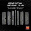 Picture of CORSAIR VENGEANCE DDR5 RAM 64GB (2x32GB) 6000MHz CL30 AMD EXPO iCUE Compatible Computer Memory - Gray (CMK64GX5M2B6000Z30)