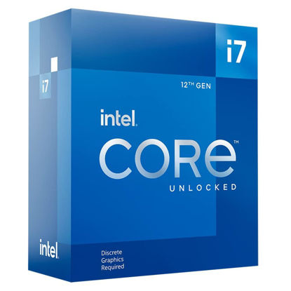 Picture of Intel Core i7-12700KF Gaming Desktop Processor 12 (8P+4E) Cores up to 5.0 GHz Unlocked LGA1700 600 Series Chipset 125W