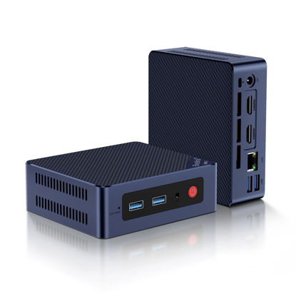 Picture of Beelink S12 Pro Mini PC, Intel 12th Gen Alder Lake- N100(up to 3.4GHz), 16GB DDR4 RAM 500GB M.2 SSD, Desktop Computer Support 4K Dual Display/USB3.2/WiFi 6/BT5.2/Gigabit Ethernet for Home/Office