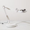 Picture of Canvas Original Lamp with Matte Metal Base (White Lamp & White Metal Base)