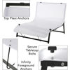 Picture of Impact Desktop Shooting Table with Translucent Plexiglass Sheet V2 (24 x 36)