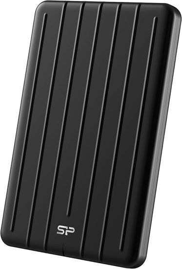 Picture of Silicon Power 4TB Rugged Portable External SSD USB 3.2 Gen 2 (USB3.2) with USB-C to USB-C/USB-A Cables B75 Pro