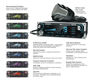 Picture of Uniden Bearcat 880FM CB Radio, 40 Channels with Dual-Mode AM/FM, Large Easy-to-Read Backlit 7-Color LCD Display, Backlit Knobs/Buttons, NOAA Weather Alert, PA/CB Switch, and Wireless Mic Compatible