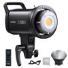 Picture of Godox SL100D Daylight LED Video Light, 100W 5600K 32100Lux @1M CRI 96+TLCI 97+ Bowens Mount COB LED Continuous Light, 8 FX Effects 0-100% Brightness Studio Light with RC-A6 Remote