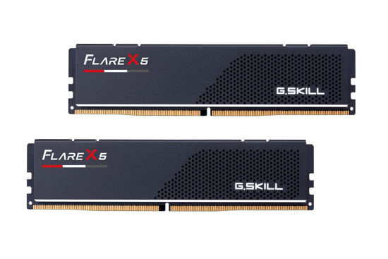 Picture of G.SKILL Flare X5 Series (AMD Expo) DDR5 RAM 64GB (2x32GB) 6000MT/s CL30-40-40-96 1.40V Desktop Computer Memory UDIMM - Matte Black (F5-6000J3040G32GX2-FX5)