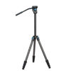 Picture of SIRUI ST-124+VA-5 Carbon Fiber Tripod with Fluid Video Head, Triangular Centre Column, Waterproof,4 Sections, 62.2inch, Load 6.61lbs