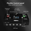 Picture of RGBlink Mini Video Mixer Switcher with 4 x HDMI Inputs 2K Input/Output Real Time Live Streaming, Support Output 6 Pictures PVW and PGM, for Facebook, YouTube, Instagram, Tiktok, RTMPS