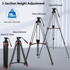 Picture of 82" /210cm Video Tripod Heavy Duty Tripod with 360° Fluid Head,Mactrem Aluminum Tall Tripods Professional Compatible with Canon Nikon Sony DSLR Camera Camcorder Telescope Bnoculars (Load 33Lb)