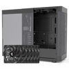 Picture of Zalman i4 Airflow ATX PC Case - Full Mesh Design - 6 x 120mm Fans Pre-Installed - Mid-Tower Desktop Computer Case - Vertical GPU Mount & 360mm Radiator Support, Black