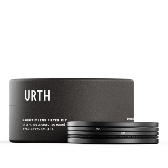 Picture of Urth 82mm 2-in-1 Magnetic Lens Filter Kit (Plus+) - UV, Circular Polarizing (CPL), Multi-Coated Optical Glass, Ultra-Slim Camera Lens Filters