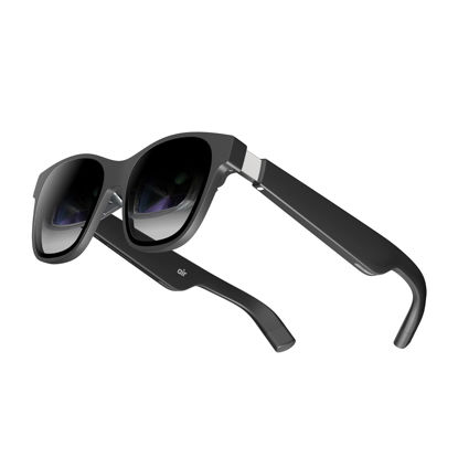 Picture of XREAL Air AR Glasses, Smart Glasses with Massive 201" Micro-OLED Virtual Theater, Augmented Reality Glasses, Watch, Stream, and Game on PC/Android/iOS-Consoles & Cloud Gaming Compatible