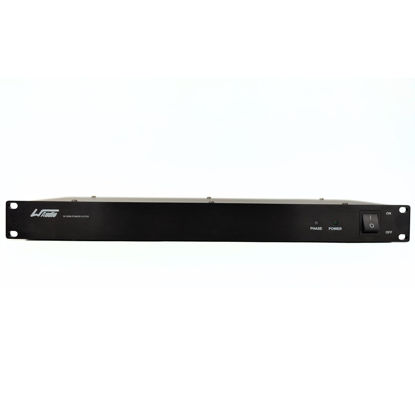 Picture of WAudio 1U Rackmount Power Conditioner - AC Noise Power Filter, Mains Purifier with Surge Protection (Black)