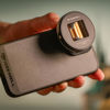 Picture of Freewell 1.55x Gold Anamorphic Lens Compatible with Freewell Sherpa iPhone/Galaxy Cases & Genius Rig Cage