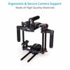 Picture of FILMCITY Power DSLR Camera Cage with MB-600 Matte Box Combo Kit. 4x4 Filter Holders, Lenses up to 95mm Diameter, Supports 15mm Rods. for DSLR/DSLM Handheld Camera. (FC-CTH-01)