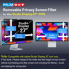 Picture of FILMEXT [2-Pack[2022 New] 27 inch privacy screen for monitor compatible with Apple Studio Display 27" Only,Removable Computer Monitor Privacy Screen Shield Anti Blue Light Filter