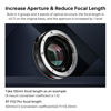 Picture of VILTROX EF-FX2 Pro Auto Focus Lens Mount Adapter 0.71x Focal Reducer Speed Booster Compatible with Canon EF Mount Lens to Fuji X-Mount Camera X-T3 X-T2 X-T20 X-T10 X-T100 X-PRO2 X-E3 X-A20 X-A5