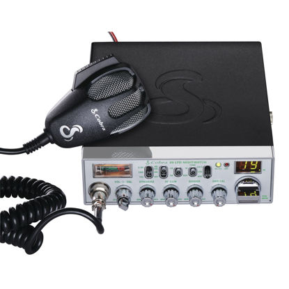 Picture of Cobra 29 NW AM/FM Classic Professional CB Radio - Easy to Operate Emergency Radio, Travel Essentials, Instant Channel 9/19, Full 40 Channels, SWR Calibration and NightWatch Illumination Display, Black