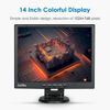 Picture of JaiHo 15 Inch LCD Monitor Display - 1024x768 Resolution HDMI PC Monitor Color Screen, Home Security Monitor with VGA/HDMI/BNC/AV/USB Earphone Input, Built-in Dual Speakers