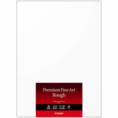 Picture of Canon Premium Fine Art Rough Paper (FA-RG1), 17' X 22', 25 Sheets (4562C006)