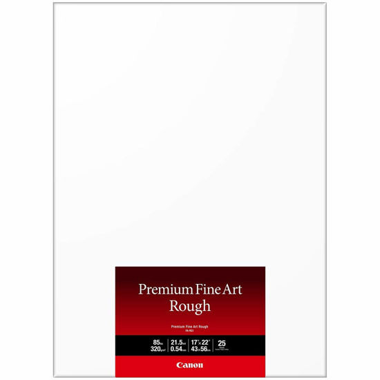 Picture of Canon Premium Fine Art Rough Paper (FA-RG1), 17' X 22', 25 Sheets (4562C006)