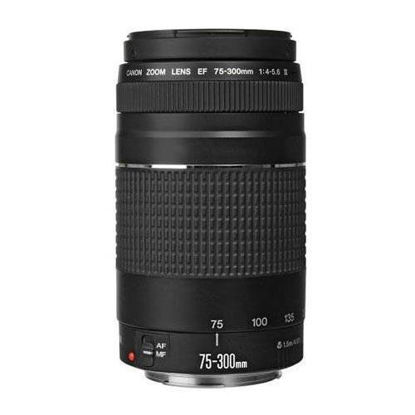 Picture of Canon EF 75-300mm f/4-5.6 III Lens with ProOptic 58mm Filter Kit