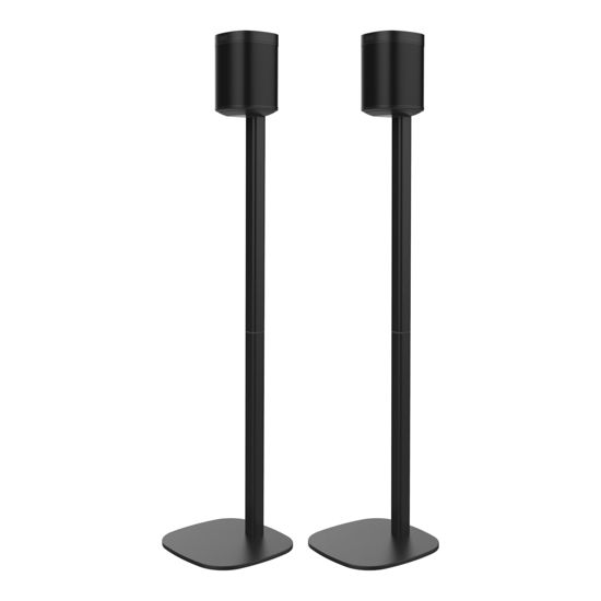 Picture of One Floor Stand Twin Pack (2pcs), Black | Compatible with Sonos One, Play:1, One Gen 2, One SL | Future-Proof Design Also Compatible with ERA 100, Designed by Sound Bass UK. Double, Pair