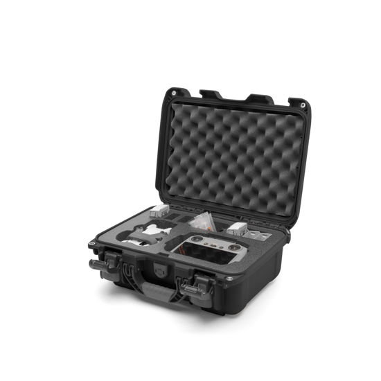 Picture of Nanuk 915 Waterproof Hard Case with Foam Insert for DJI Mini 4 Fly More (also fits previous version/DJI Mini 3) - Black