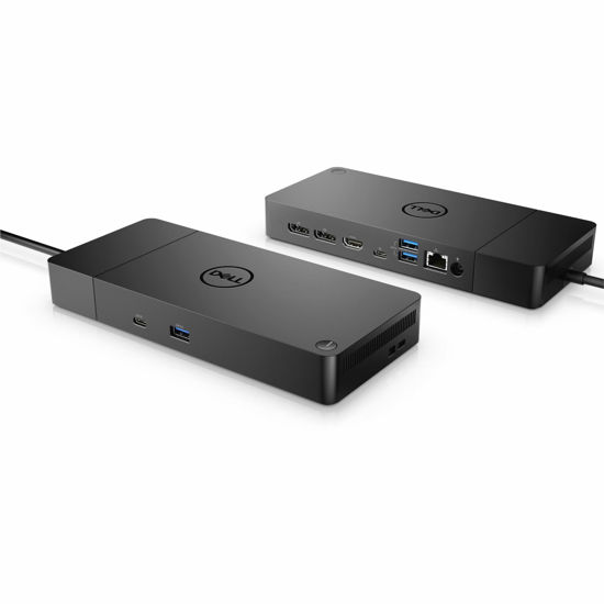 Picture of Dell WD19S 180W Docking Station (130W Power Delivery) USB-C, HDMI, Dual DisplayPort, Black