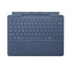 Picture of Microsoft Surface Pro Keyboard for Surface Pro 9 and 8 with Pen Storage, Alcantara Material, Sapphire