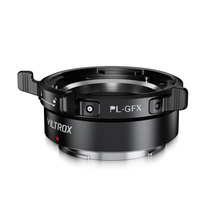 Picture of VILTROX PL-GFX Mount Adapter Ring Manual Focus Lens Converter with Rotary Lock Compatible with PL Lens to Fuji G Mount GFX Cameras Fuji GFX100S,GFX100,GFX50R,GFX50S,GFX50S II/PL-GFX Pro etc.